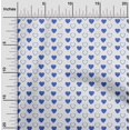 thumbnail image 2 of oneOone Rayon Medium Blue Fabric Poker Card Sewing Material Print Fabric by The Yard 56 Inch Wide, 2 of 4