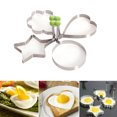 thumbnail image 1 of YSNOOWE 4Pcs Pancake Mould Design for Shaping Pancakes and Sandwiches in the Kitchen, 1 of 8