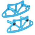 thumbnail image 3 of POCREATION Aluminium Alloy Front Bumper Fit For Redcat STR For Nitro On‑Road 1/10 RC Car Spare Parts,RC Front Bumper,RC Bumper Rail, 3 of 8
