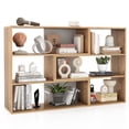 thumbnail image 1 of Costway 6-Open Shelf Bookshelf Storage Display Stand Corner Bookcase Home Office, 1 of 10