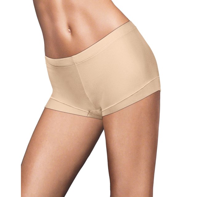 Maidenform Shorty en Coton pour Femmes, 6, Latte Lift