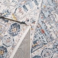 thumbnail image 3 of Vesta Cream and Blue Woven Area Rug, 3 of 7