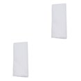 thumbnail image 1 of relayinert Made With Nylon For Enhanced Durability And Softness Exfoliating Washcloth Towel Washcloth Towels white 2Set, 1 of 6