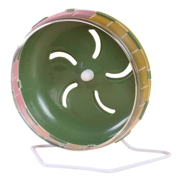 Roue de Hamster Silencieuse Matériau Plastique Taille Optimale Silencieuse et Durable Facile à Installer Idéal pour Animaux de Compagnie
