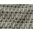 thumbnail image 4 of oneOone Viscose Jersey Fabric Leaves & Floral Block Printed Craft Fabric BTY 60 Inch Wide, 4 of 4