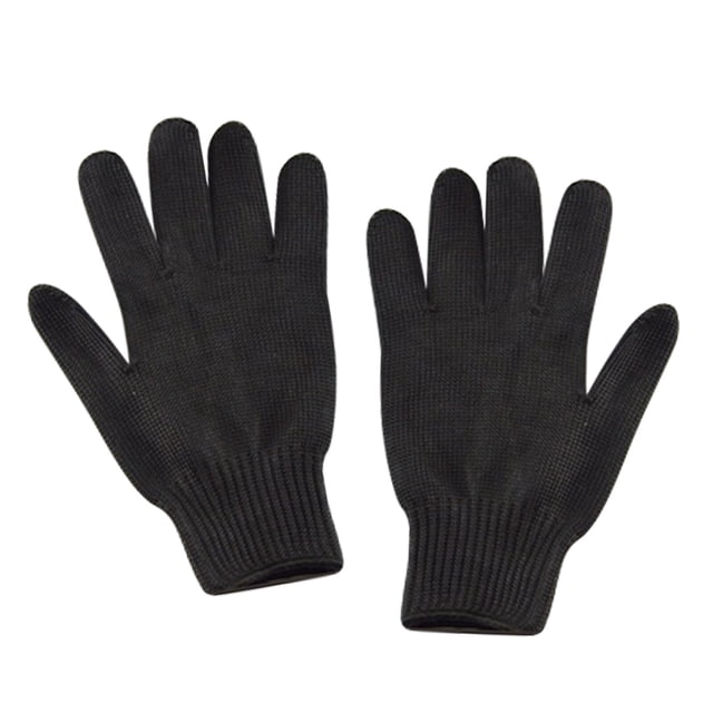Cut Resistant Gloves Wire Mesh Gloves Level 5 Cut Resistant Safety Work Gloves Suitable for Kitchen Food Processing Glass Handling Woodcarving