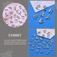 thumbnail image 3 of EeaseCA 26Pcs Alphabet Pendants Decorative Letter Pendants Delicate English Pendants, 3 of 7