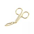 thumbnail image 1 of Bunblic 2xScissors Poignée Épilation des Sourcils Décapant Confortable Poignée Outils de Maquillage Épilation Tondeuse, Aureate, 3 Pcs, 1 of 8