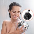 thumbnail image 2 of TopLLC Bath Loofah Sponge, Soft Mesh Exfoliating Shower Pouf Balls with Hanging Rope, Deep Cleaning Body Scrubber Sponge Cute Design Fine Foaming Body Wash Puff Bathing Accessories for Men and Women, 2 of 9
