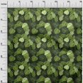 thumbnail image 3 of oneOone Polyester Spandex Dark Green Fabric Tropical Sewing Craft Projects Fabric Prints By Yard 56 Inch Wide, 3 of 5