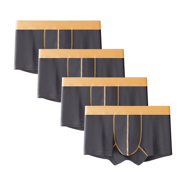 Plebaso Mens Boxer Briefs Cotton Stretch Comfortable Underwear Everyday Elastic Men's Boxers Multipacks