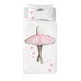 thumbnail image 1 of Gouchee Design Ballerina Twin Duvet Cover Set, 1 of 2
