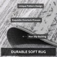 thumbnail image 4 of Boho Area Rug 6x9 Carpet-Rugs for Living Room Distressed Moroccan-Machine Washable Rugs for Bedroom Dining Room Living Room Rug Modern Neutral Rug Light White & Grey, 4 of 6