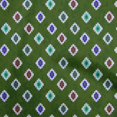 thumbnail image 1 of oneOone Tissu Flex Coton Vert Forêt Africain Aztech Matériel de Robe Tissu Imprimé Tissu au Mètre 40 Pouces de Large, 1 of 4