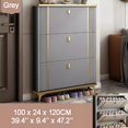 thumbnail image 2 of SOCE042 - Armoire à Chaussures Mince Moderne Minimaliste, 2 of 2