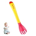 thumbnail image 1 of WIFKLSIIPG 2PCS kids Temperature Sensing Tableware Set Utensil Toddler Dinnerware Cutlery Cartoon Food Feeding Spoon Fork, 1 of 5