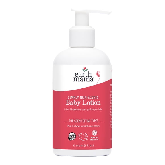 Earth Mama Simply Non-Scents Baby Lotion 240Ml