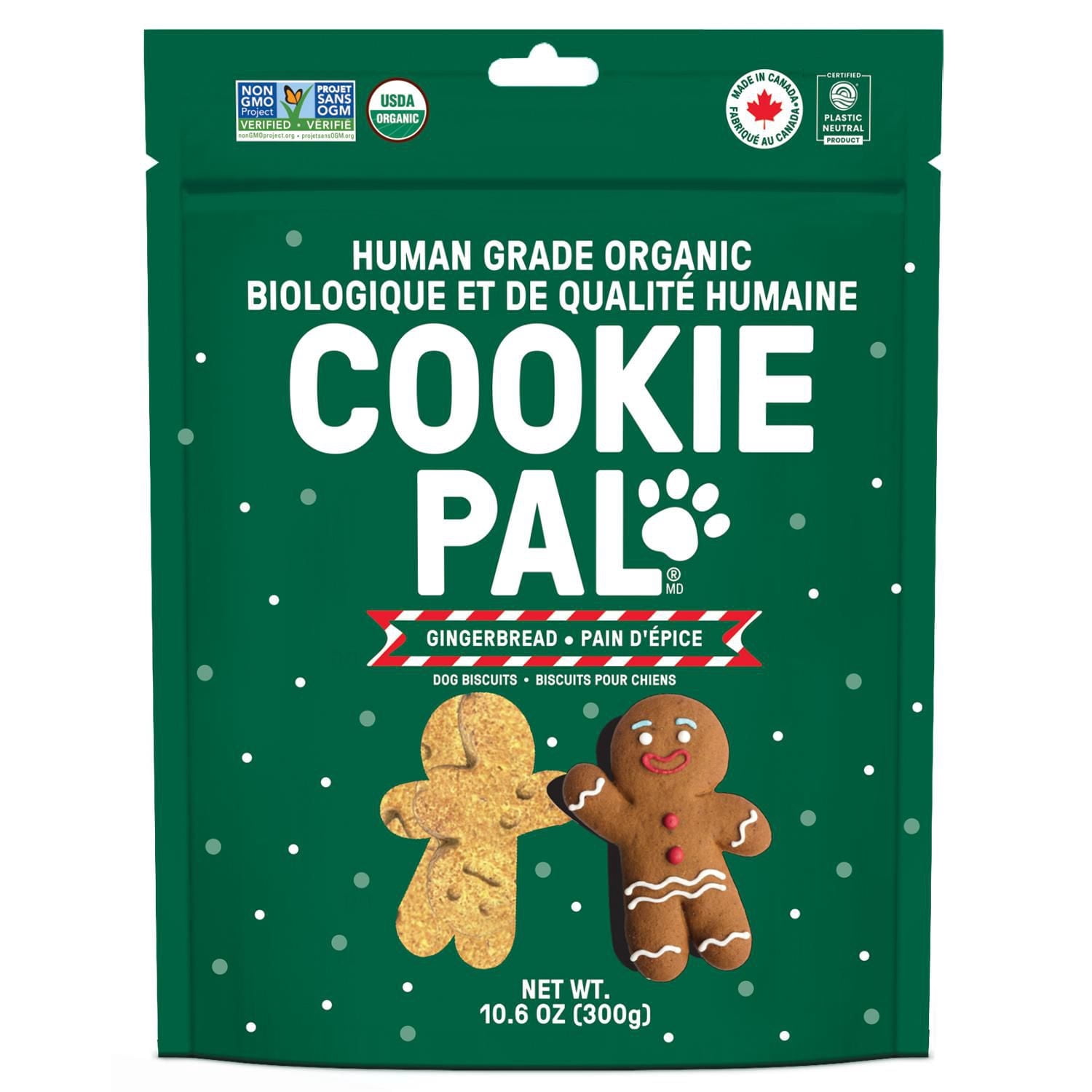 Cookie Pal Gingerbread Dog Biscuits