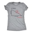 thumbnail image 1 of Find X T Shirt Funny Sarcastic Nerdy Math Test Teacher Tee for Women (Grey) - S, 1 of 2