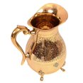 thumbnail image 3 of Designer Brass Antique Design Jug Pitcher With Legs - 1.75 Liters, Gold | Drinkware & Tableware, Jug For Serving & Drinking Water - Hand Made, Easy To Carry, Easy To Clean, 3 of 3