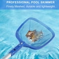 thumbnail image 3 of Pool Skimmer Net with 17.5-35.5inch 3-Section Telescopic Aluminum Pole Swimming Pool Leaf Net Skimmer Rake with Fine Mesh for Cleaning Swimming Pools Style 02, 3 of 9