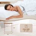 thumbnail image 3 of Costway Electric Heated Mattress Pad Safe Full 8 Temperature 10h Timer, 3 of 10