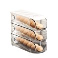 thumbnail image 2 of Stackable Egg Holder, Egg Storage Box for Refrigerator, Auto Rolling Egg Holder with Sealed Materials Stackable Egg Holder for Kitchen Cabinets and Cupboards, 2 of 7