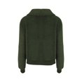 thumbnail image 3 of Faithtur Women Winter Jacket Zipper Up Fluffy Fleece Long Sleeve Coat, 3 of 9