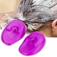 thumbnail image 3 of 1 Pair Ear Cover Fully Protect Ergonomics Design Lightweight Hair Coloring Dyeing Ear Caps Accessories for Home Use, 3 of 8