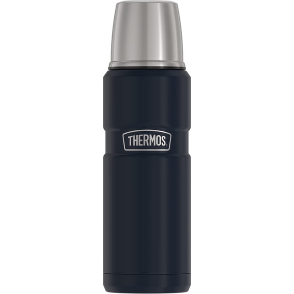 Thermos Stainless Tumbler, 16 Ounce, Matte Blue
