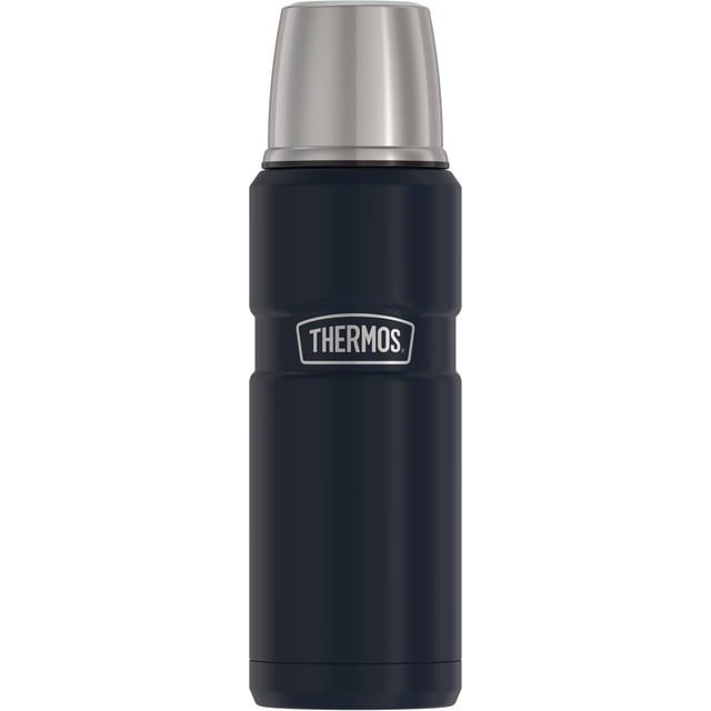 Thermos Gobelet en Acier Inoxydable, 16 Onces, Bleu Mat