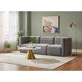 thumbnail image 2 of Meridian Furniture Quincy Canapé Modulaire en Velours Gris, 2 of 27