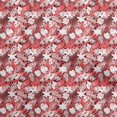 thumbnail image 1 of oneOone Viscose Chiffon Pink Fabric Tropical Leaf Craft Projects Decor Fabric Printed By The Yard 42 Inch Wide, 1 of 5