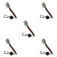thumbnail image 2 of Redempat Stainless Steel Golf Club Brush Portable Solid Color Shoe Brushes Pink with Lid 5Set, 2 of 6