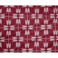 thumbnail image 4 of oneOone Polyester Lycra Fabric Arrow Sign Kasuri Print Sewing Fabric BTY 56 Inch Wide, 4 of 4