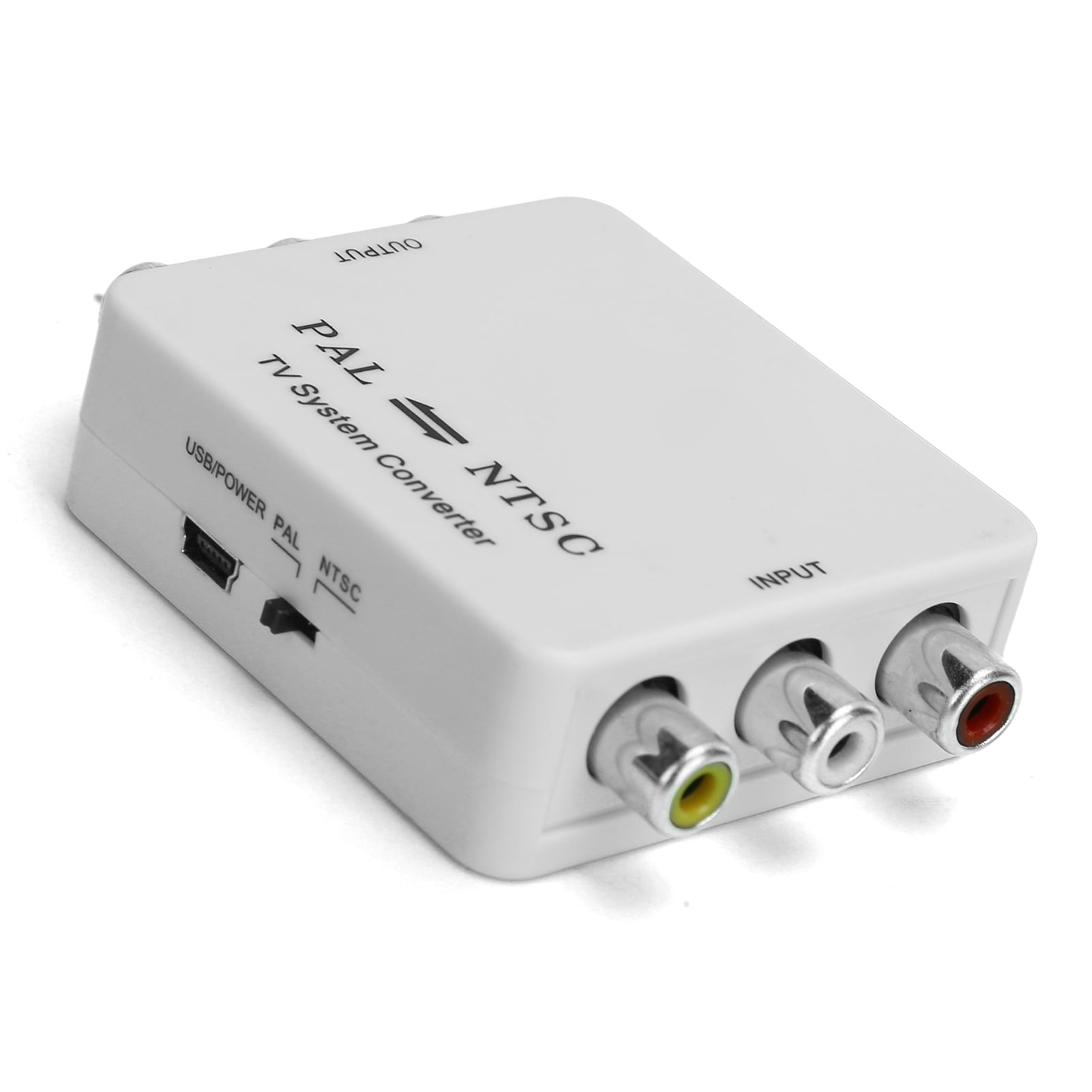 Convertisseur PAL vers NTSC Convertisseur Format HD PAL/NTSC pour Lecteur DVD VCD Enregistreur Caméscope VCR DVR PS3
