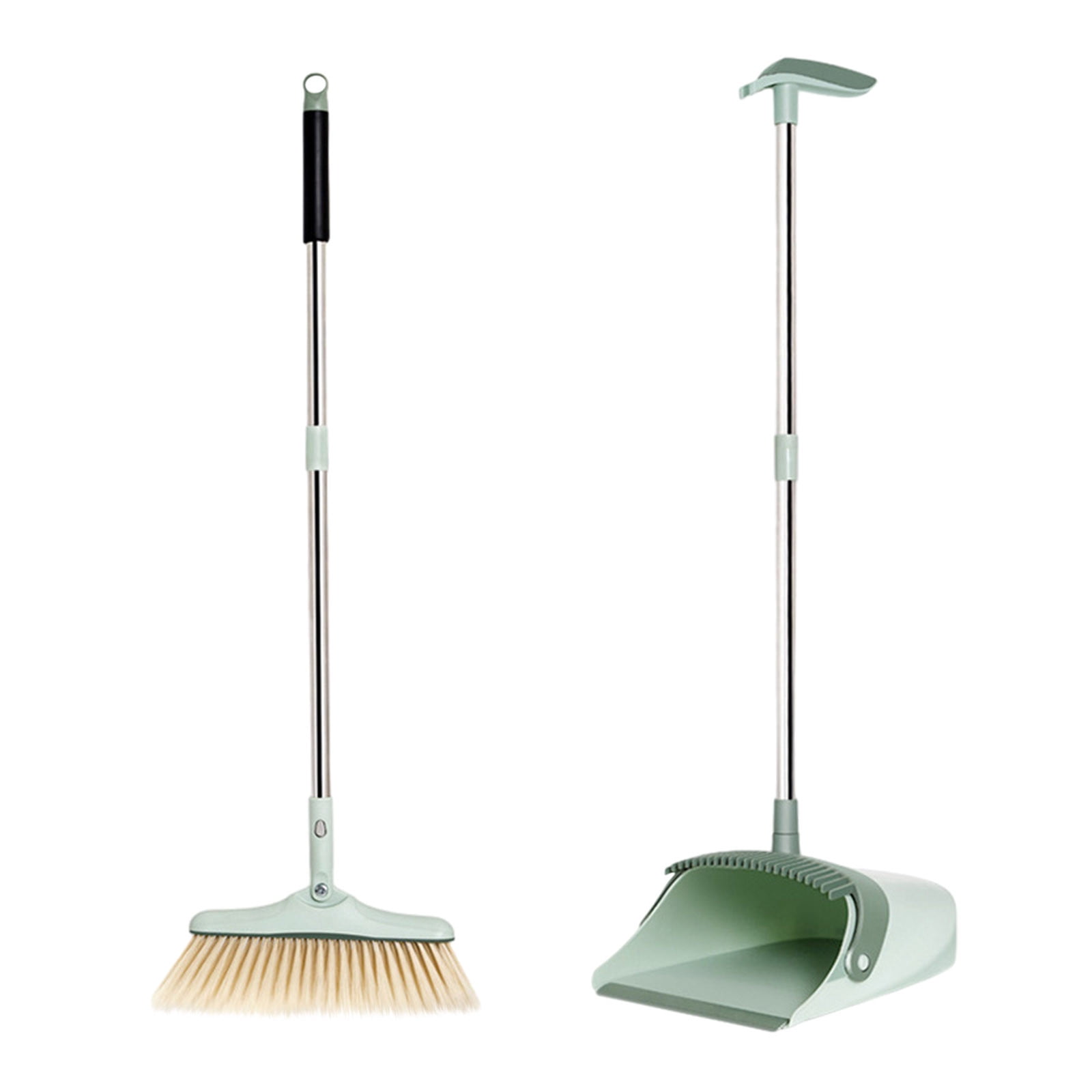 EGNMCR Mop Broom Broom and Dust Pan Besom Dustpan Set Dirt Besom Pan Manage Ideal For Indoor And Outdoor Use In Garages Kitchens Offices Etc Broom dustpan