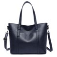 thumbnail image 1 of Women Tote Bag Solid Color Large Capacity Casual Tote Handbag Crossbody Purse, 1 of 6