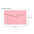 thumbnail image 2 of Unique Bargains Blank Mini Envelopes, Pink, 100 Pack, 2 of 6