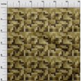 thumbnail image 3 of oneOone Tissu en Rayonne Vert Olive Forme Géométrique Matériel de Robe Tissu Imprimé Tissu au Mètre 56 Pouces de Large, 3 of 4