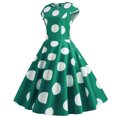 thumbnail image 1 of Ketyyh-chn99 Robes d'Été pour Femmes Plage Décontracté Robe d'Été de Plage Robe de Plage Automne Décontractée Ample Mini-Robe Vert,TG, 1 of 4