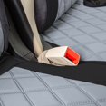 thumbnail image 3 of For 2020-2024 Ford Explorer Base FH Group Neoprene Custom Fit Car Seat Covers Water Resistant - 3rd Row Gray, 3 of 6