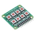 thumbnail image 3 of ANGGREK Bouton Module Clavier, Touche Module Clavier Carte 2x4 Matrice 8 Pousser Micro-Interrupteur pour Micro-Ordinateur à Puce Unique, Module de Bouton de la Matrice, 3 of 8