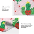thumbnail image 4 of Cute Cactus Blanket Soft Fuzzy Flannel Plush Funny Throw Blanket for Couch, 4 of 6
