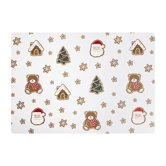 Holiday Time Cranberry Spice Kids Collection plastic placemat
