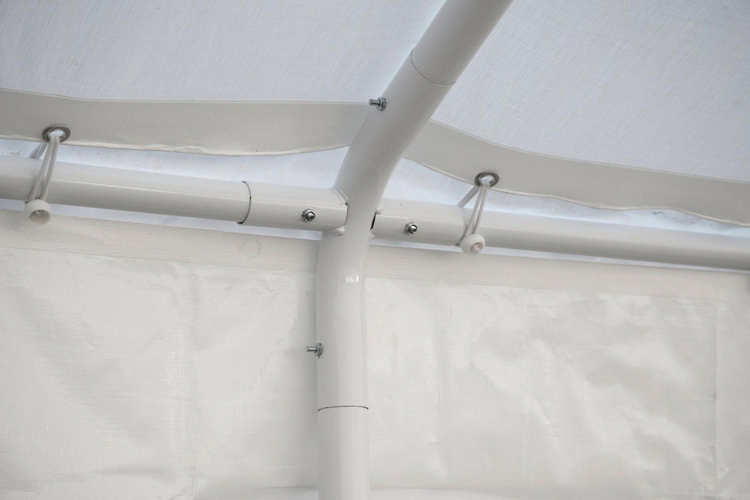 Canopy Enclosure Kit for the SuperMax 18 x 20 ft. White - Frame and Canopy Sold Separately