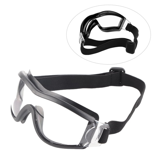 Kid Children Safety Goggles AntiSpittle Kid Antifog Transparent Outdoor Protective Glasses