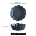 thumbnail image 3 of Qeeadeea Small Round Baking Dish Set Of 2, Colorful Ceramic Pie Pan, Round Pie Dish, Morandi Color Tableware-blue-15x15x4.5cm, 400ml, 3 of 7