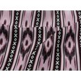 thumbnail image 4 of oneOone Viscose Jersey Fabric Stripe & Geometric Ikat Printed Craft Fabric BTY 60 Inch Wide, 4 of 5