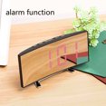 thumbnail image 4 of EGNMCR Table Clock Large Screen LED Curved Screen Alarm Clock Intelligent Electronic Digital Clock For Bedroom Office, Gift, 4 of 6